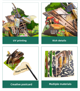 Puzzle 3D en bois Wincent : Diorama d'insectes (rhinocéros, cerf) – Kit de modélisme DIY, jouet éducatif STEM, décoration nature, cadeau - Product Image 5