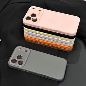 Coque de téléphone antichoc en silicone effet peau pour <span class=keywords><strong>iPhone</strong></span> 17 Pro Max - Product Image 5