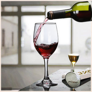 Copo de Vidro Clássico Vintage Libbey Design Moderno Copos de Vinho de Vidro Transparentes Presentes Festivos Atacado Metal - Product Image 3