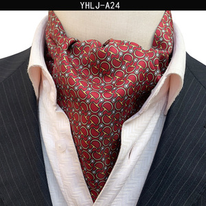 Corbata Formal de Cachemira Vintage para Hombre, Ropa PARA EL Cuello con Estampado de Poliéster - Product Image 6