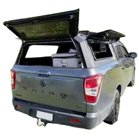 Capot de camionnette en aluminium pour SsangYong Musso Rexton Sports XLV 2018-2026 – Hardtop, Topper, Coque de camping