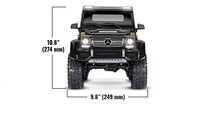 Traxxas TRX-6 88296-463 6x6 1/10 6WD Crawler Électrique ARTR TQi 2.4GHz avec Différentiels Blocables à Commande à Distance 2 Vitesses Voiture Sous Licence