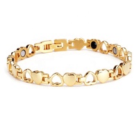 Brazalete Magnético Terapéutico con Forma de Corazón, para Alivio del Dolor, con Energía Cuántica, Adecuado para Toda Ocasión