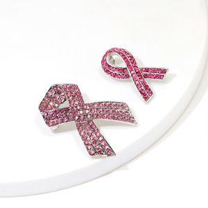 Magnifiques broches Micro pavé en alliage prévention et contrôle du <span class=keywords><strong>cancer</strong></span> du sein signe publicitaire broches d'absinthe pour festival - Product Image 4