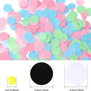 ลูกบอลคอนเฟตติแบบกด ขนาด 100 กรัม บรรจุภัณฑ์ขนาดเล็ก ปรับแต่งได้ ขนาด สี รูปทรง บรรจุภัณฑ์ตามสั่ง สำหรับงานเฉลิมฉลอง งานปาร์ตี้ หรืองานอีเว้นท์ - Product Image 1