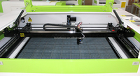 Mesin Pemotong Laser CNC Mudah Digunakan, Mesin Pemotong Laser CO2 9060 80W/100W/120W Berpendingin Air PMI untuk Bahan Non-logam Kayu Kertas Karet