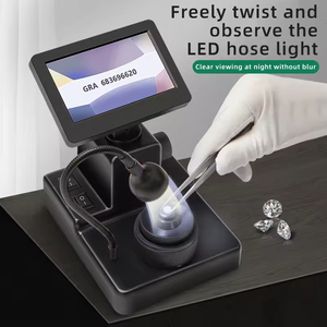 Dụng cụ đo vòng eo kim cương độ phân giải cao 4,3 inch, kính hiển vi phóng đại 1500X, dụng cụ làm đồ trang sức - Product Image 1