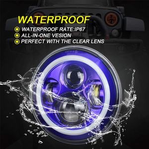 Faro LED Redondo de 7 Pulgadas con Certificación DOT SAE, Reemplazo de Faro LED de 7 Pulgadas para Accesorios de Jeep Cherokee 2014-2016 - Product Image 6