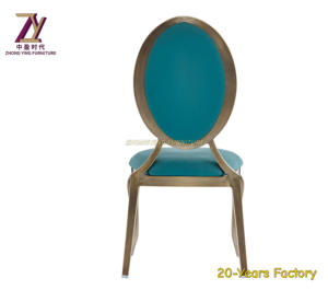 เก้าอี้รับประทานอาหารผ้ากำมะหยี่หุ้มขาโลหะสีเขียวทรงกลมออกแบบได้ตามต้องการ - Product Image 4