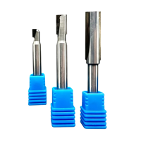 Fraise à bout sphérique CNC PCD diamantée sur mesure OEM ODM, 2 flûtes, queue de 10 mm, 65HRC, pour aluminium, graphite, cuivre