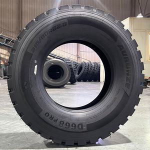 Pneus de camion radiaux de marque AURUNZE 315/80R22.5, pneus de camion chinois populaires en stock à vendre à prix avantageux pour PNEUS DE CAMION - Product Image 3