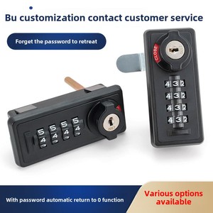 Nội Thất Văn Phòng Nhân Viên Tự Động Không Thiết Lập Lại Mã Số Kết Hợp Không Thiết Lập Lại Khóa Cho Tủ Locker Phòng Tập Thể Dục - Product Image 5