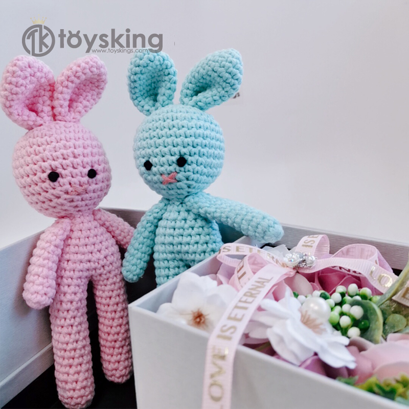 100% Handmade Gift Bunny for Thank You Manual Craft Wedding Gifts Favors For Guests