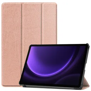 Geschikt Voor Ipad Pro 13 2024 Tablet Beschermhoes 13 Inch Zakelijke En Kantoor Drievoudige Standaard Shell, Pu Lederen Case