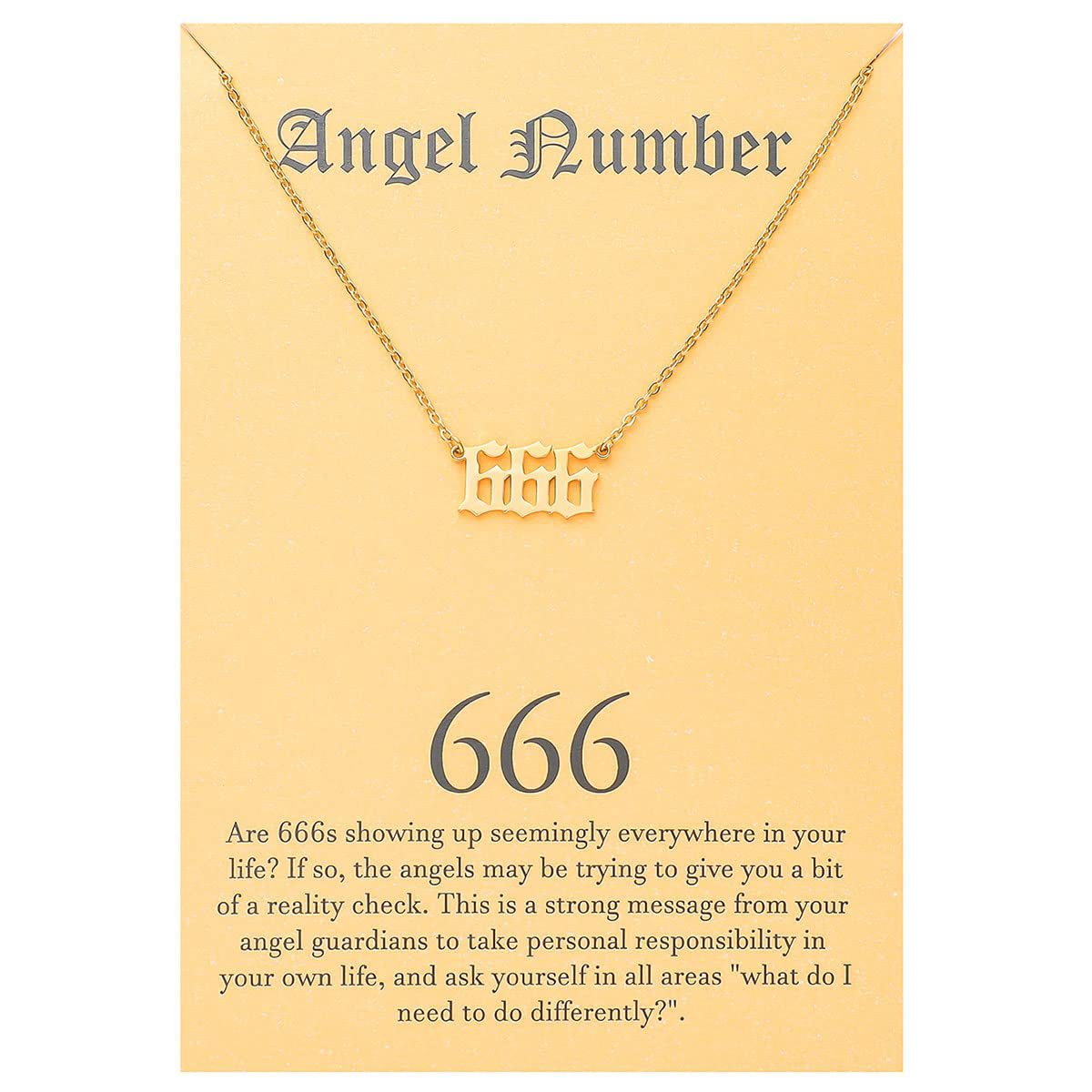 666 goldtone