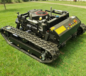 Multi-Use Easy Lawn Mower <b>Remote</b> <b>Control</b> <b>Robot</b> Flail Crawler Lawn Mower Hot Selling Customizable Grass Slasher - Product Image 5