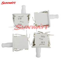 Interrupteur de porte à monnayeur SUNWAYT SW-MZ9 pour borne d'arcade avec connecteur 3 broches, en plastique blanc durable, 125/250 V CA SPDT, pour réparation de bornes