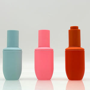 Bon Prix 1Oz Couleurs Presse Tête De Pompe <span class=keywords><strong>Bouton</strong></span> Flacon compte-gouttes 30Ml Emballage Cosmétique pour Soins De La Peau Cheveux Huile Cylindre Gouttes Pour Les Yeux - Product Image 4