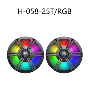 ลำโพงกันน้ำพลาสติกใหม่สำหรับเรือเดินทะเลขนาด 6.5 นิ้ว รุ่น H-058-25T/RGB+ เครื่องเล่นวิทยุ MP5 รุ่น H-303A+ สายดาต้า USB+ ชุดเสาอากาศ - Product Image 3