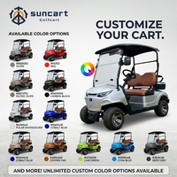 Voiturette de golf électrique 2 places sans taxes, stock Dubaï/Indonésie