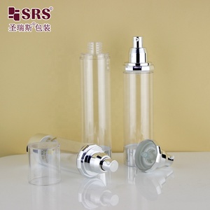 Vòng như 15ml 30ml 40ml 50ml 80ml 100ml 120ml Kem huyết thanh du lịch mỹ phẩm hộp nhựa không có không khí bơm Lotion chai - Product Image 6