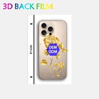 Film hydrogel de confidentialité multicolore 190*120MM pour dos de téléphone, fourni par l'usine – Accessoires pour ateliers de réparation mobiles