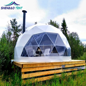 Bulle transparente fête de mariage famille salle transparente pour Camping tente dôme en PVC à vendre - Product Image 5