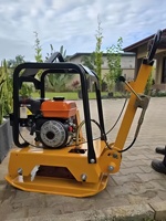 Compacteur de sol vibrant réversible mini, plaque compacteuse portable à essence/diesel à vendre