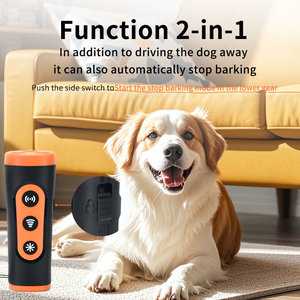 Repelente Ultrasónico Recargable para Perros de Largo Alcance (15 Metros), Dispositivo Antiladridos para Exteriores, <span class=keywords><strong>Collar</strong></span> de Adiestramiento Canino - Product Image 6