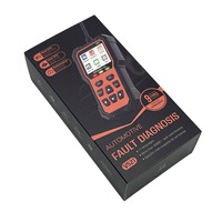 Escáner OBD V521 con certificación CE, versión más nueva de V519, detección de fallas de coche y diagnóstico, escáner Obd de coche con Sensor de temperatura