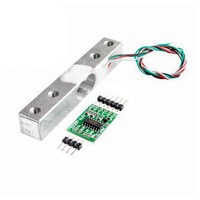 Module de Précision A/D pour Capteur de Charge HX711, Balance Électronique, Capacités 1KG, 5KG, 10KG, 20KG