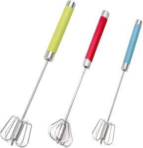 2 in 1 Manual Semi-Automatic Stainless Steel <b>Egg</b> Whisk <b>Egg</b> Beater - Product Image 1
