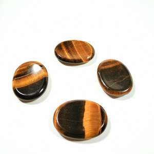 Pierres de massage 2026 : Sélénite de guérison, Œil de Tigre <span class=keywords><strong>Jaune</strong></span>, Cristal de l'Anxiété, Pierre précieuse, <span class=keywords><strong>Propriétés</strong></span> de guérison Feng Shui - Product Image 3