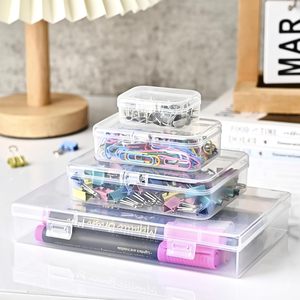 Mini Clear PP Plastic <b>Storage</b> <b>Box</b> Injection Molded Eco-Friendly Dust Proof <b>Lid</b> Portable Multi-Purpose Home Use Cable Protection - Product Image 5
