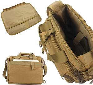 BSci सामरिक ब्रीफकेस 15.6 इंच पुरुषों के मैसेंजर बैग कंधे का काम बैग लैपटॉप बैग - Product Image 2