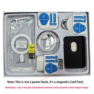 ขายส่งอุปกรณ์เสริมกล่องของขวัญเคส6en1Phone หูฟังเอียร์บัดพลังงานธนาคาร6in1กล่องของขวัญอุปกรณ์เสริมสำหรับ <span class=keywords><strong>iPhone</strong></span> - Product Image 6