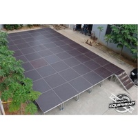 Plate-forme de scène mobile en aluminium Portable Square Outdoor Event Wedding Platform Outdoor Stage