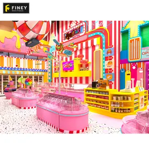 Candy Shop Furniture Sugar Counter Design Bulk Candy Display Sweets And Candy Display Stand
