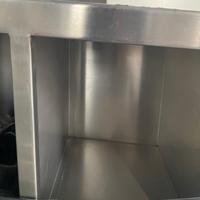 Armoire à chaussures en acier inoxydable SUS304 épaissi, entièrement soudée, pour laboratoire GMP, salle blanche, stockage, anti-rouille, taille personnalisée