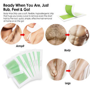 40 pièces de bande de <span class=keywords><strong>cire</strong></span> <span class=keywords><strong>froide</strong></span> non tissée pour épilation, épilateur, épilation à la <span class=keywords><strong>cire</strong></span> - Product Image 4