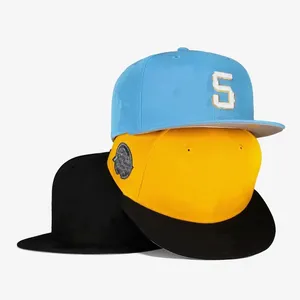 Snapback-Mützen 5-Panel-A-Rahmen montierte Gorras 6-Panel neues Design 3D-Stickerei Sportmützen individuelles Logo Baseball-Sport-Mütze Hip Hop