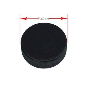 Pucks de hockey noirs épais de 6 oz, personnalisés avec logo, vente en gros, pas chers, en vrac - Product Image 4