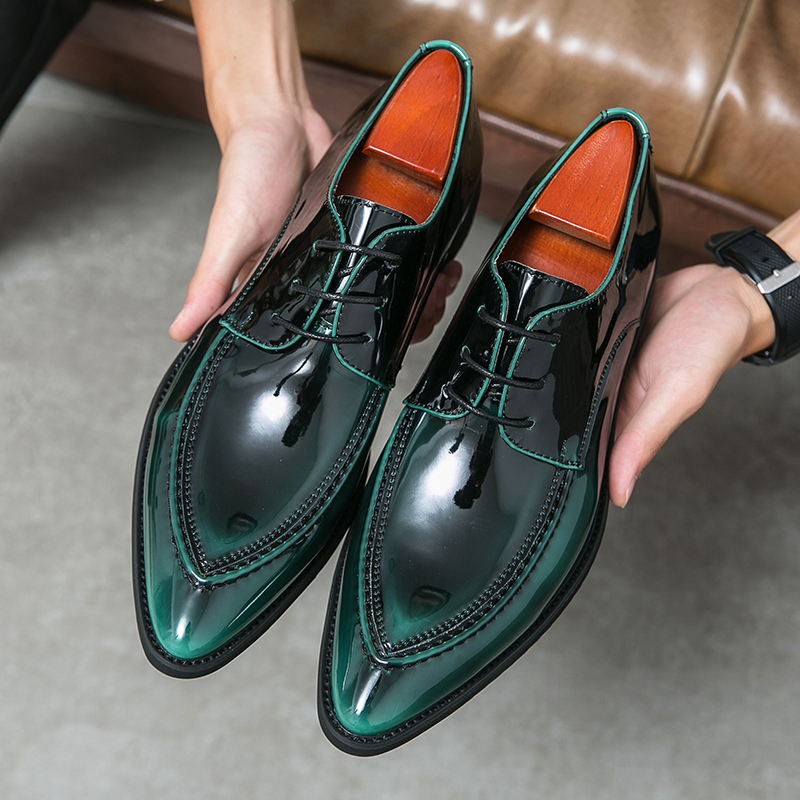 fashionable mens dress shoes Men Dress Shoes-Harvey Royal Blue