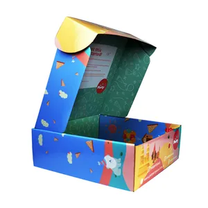 Eco Friendly Custom Logo Printed Mailer Box Baby Toy Packaging