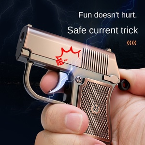 Pistola de Juguete Miniatura con Descarga Eléctrica, Diseño Inflable Resistente al Viento, Recargable con Combustible de Butano y Portátil - Product Image 3