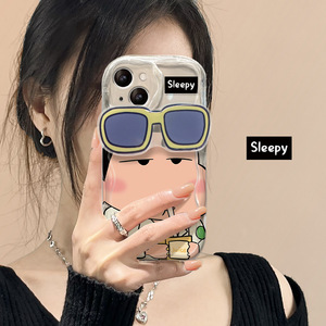 Custodia protettiva per Apple <span class=keywords><strong>iPhone</strong></span> 17, custodia morbida in <span class=keywords><strong>silicone</strong></span> per <span class=keywords><strong>iPhone</strong></span> <span class=keywords><strong>13</strong></span>/15/16 Pro, nuova custodia <span class=keywords><strong>mini</strong></span> all-inclusive effetto crayon - Product Image 2