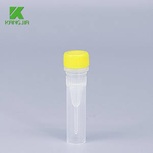 Yüksek Performanslı Laboratuvar 0.5ml Kriyojenik Tüp PP Plastik Kriyo Vial Renkli Kapaklı <span class=keywords><strong>PCR</strong></span> DNA <span class=keywords><strong>RNA</strong></span> Testi için - Product Image 4