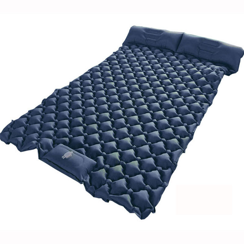 123 спортивный Лидер продаж ультралегкий Самонадувающийся Двойной Изолированный туристический спальный коврик для кемпинга