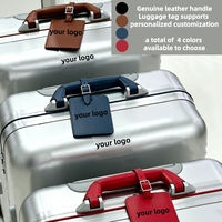Valise de voyage de luxe en alliage d'aluminium PC, style hybride classique essentiel, 16/18/21/26/30/31/33 pouces