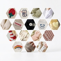 Chaussettes de sport en coton tricoté épaissi pour l'hiver avec logo brodé personnalisé